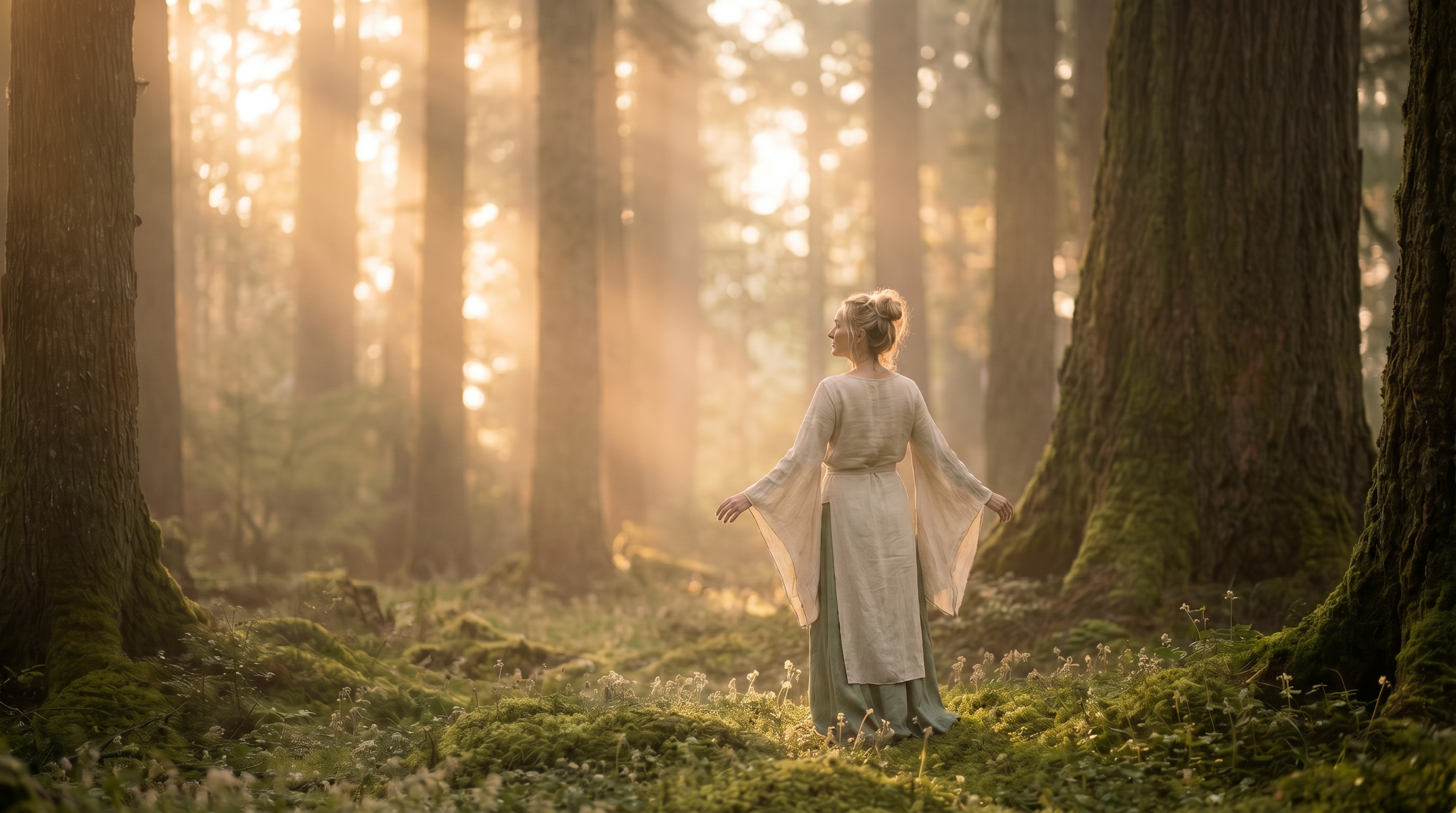 Kathrin im Wald